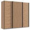 Schwebetürenschrank Andorra Eiche Artisan B: 250 cm - Eiche Artisan, MODERN, Holzwerkstoff (250/216/65cm) - MID.YOU
