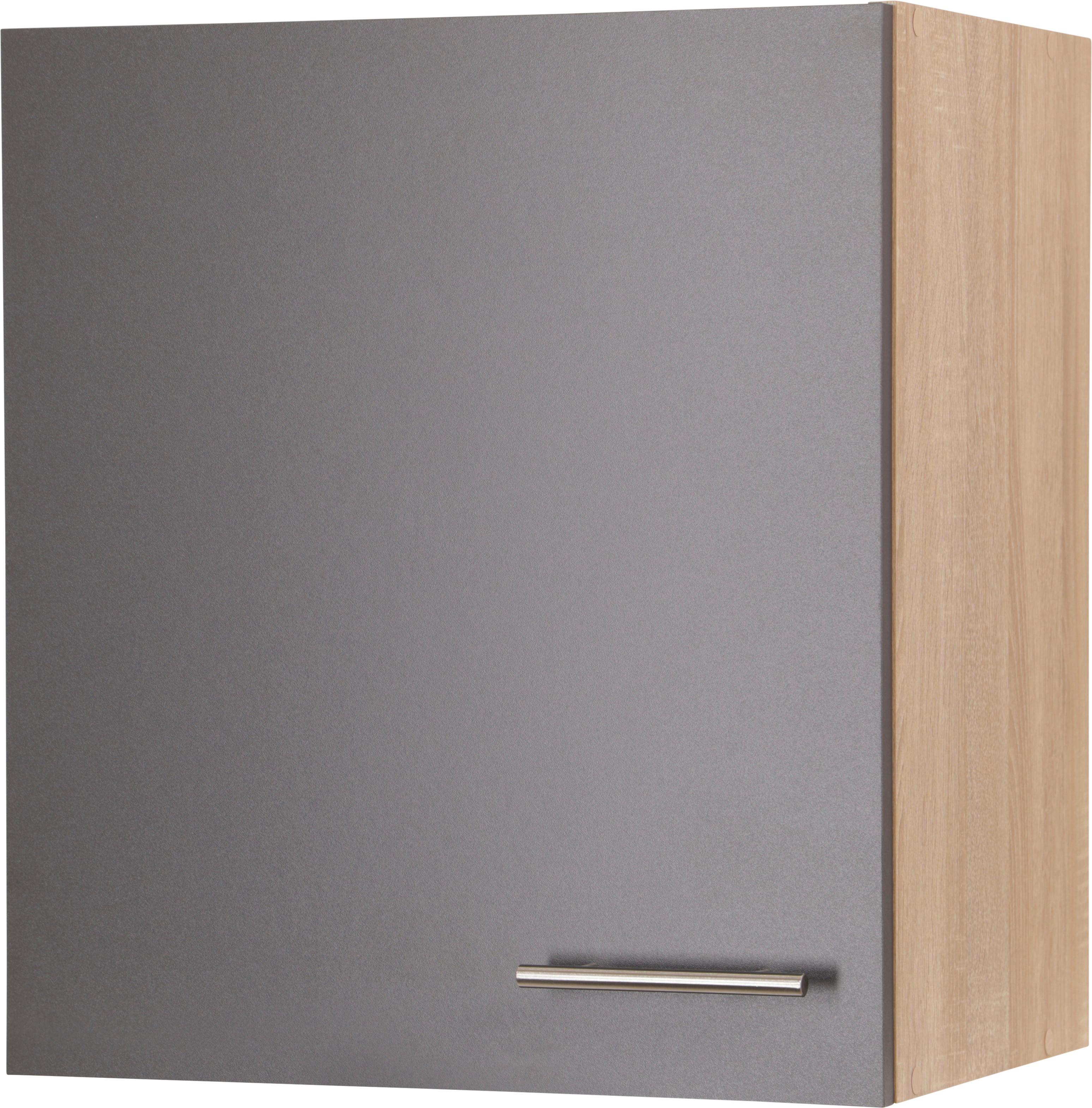 Küchenoberschrank Merle Grau, Eiche Dekor B:50cm - Eichefarben/Grau, Basics, Holzwerkstoff (50/56,1/34,6cm) - Respekta