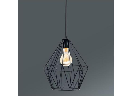 Závesná Lampa Skeletton - čierna, kov (30/110cm) - Mömax modern living Závesná Lampa Skeletton - čierna, kov (30/110cm) - Mömax modern living