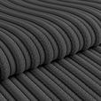 Megasofa Pelle-Megasofa - Wengefarben/Schwarz, Trend, Textil (261/124cm) - Luca Bessoni