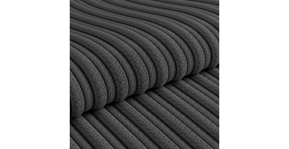 Megasofa Pelle-Megasofa - Wengefarben/Schwarz, Trend, Textil (261/124cm) - Luca Bessoni