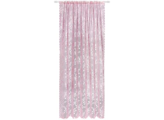 Závěs Babette 2 Ks - tmavě růžová, Romantický / Rustikální, textil (140/245cm) - Zandiara Závěs Babette 2 Ks - tmavě růžová, Romantický / Rustikální, textil (140/245cm) - Zandiara