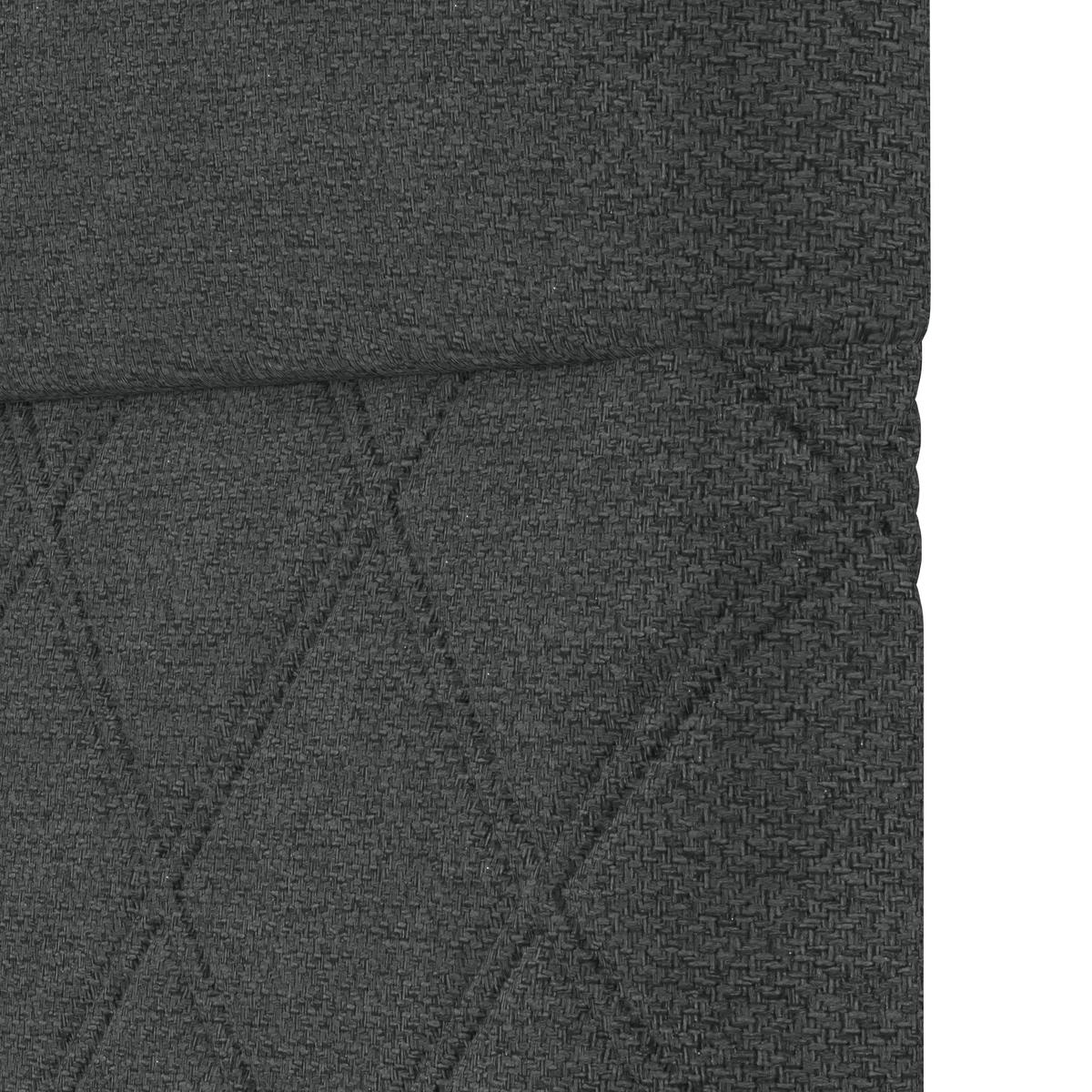 Boxspring posteľ s topperom Rosa, 180x200, antracitová - čierna/tmavosivá, Modern, drevo/kompozitné drevo (180/200cm) - Bessagi Home