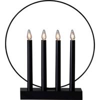 LED-Kerze 644-68 Glossy - Schwarz, Basics, Holz/Kunststoff (32/7,5/35cm) - Eglo