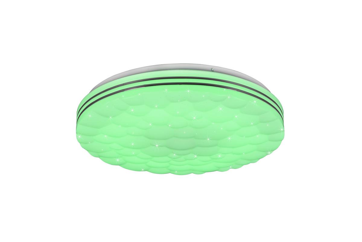 Led-deckenleuchte R67131100 Tiger - Weiß, Basics, Kunststoff (38/7cm)