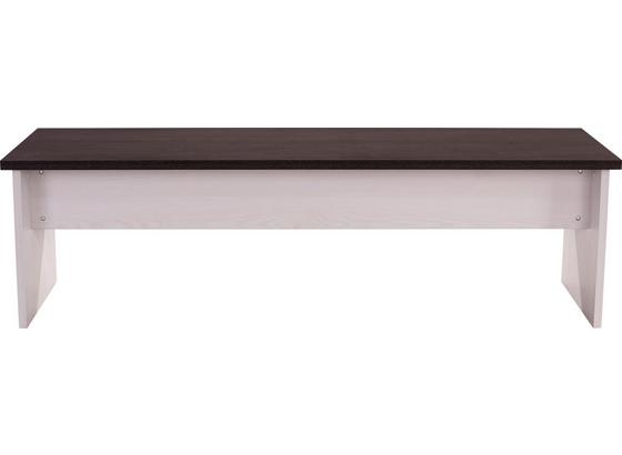 Sitzbank Provence - Wengefarben/Weiß, LIFESTYLE, Holzwerkstoff (160/46/33cm) - James Wood Sitzbank Provence - Wengefarben/Weiß, LIFESTYLE, Holzwerkstoff (160/46/33cm) - James Wood