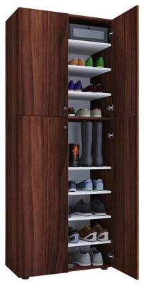 Schuhschrank Lona XXL 9 Fächer Buche Dekor Schuhschrank Lona XXL 9 Fächer Buche Dekor