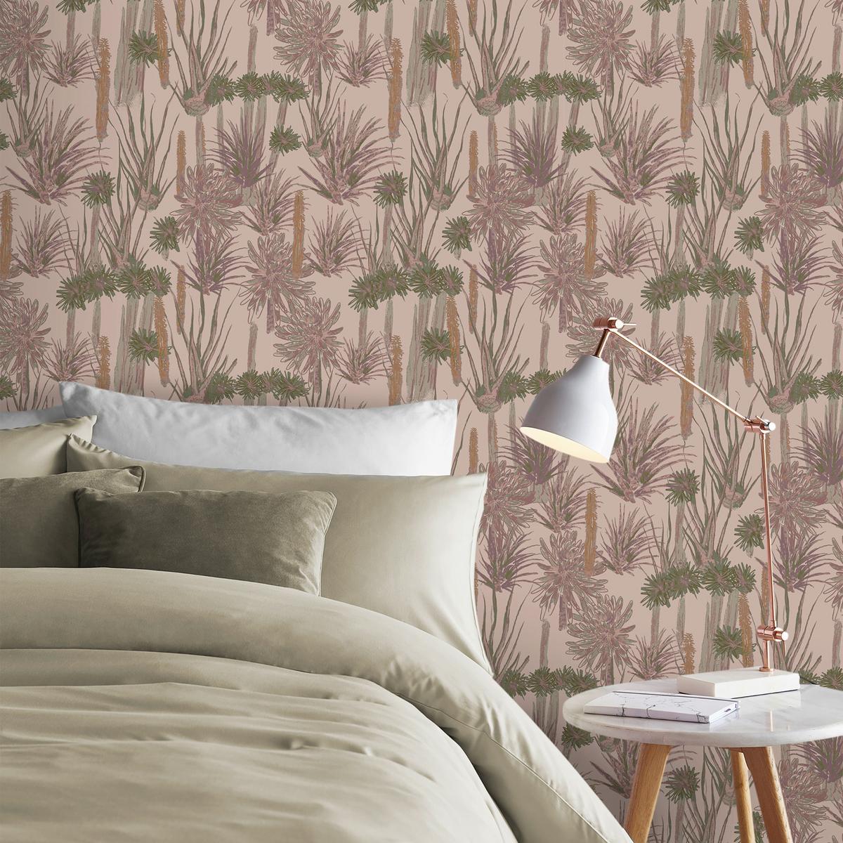 Vliestapete 118145 - Pink, Basics, Papier/Kunststoff (52/1000cm)