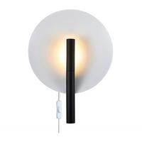 Wandleuchte Furiko Schwarz Weiß B: 31,6 cm - Schwarz/Weiß, Design, Metall (31,6cm) - Nordlux