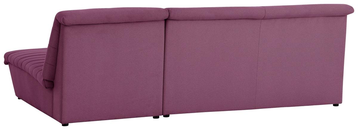 Ecksofa Looks Viii Dunkelgrün - Weinrot/Schwarz, Design, Textil (274/168cm) - LOOKS by W.Joop