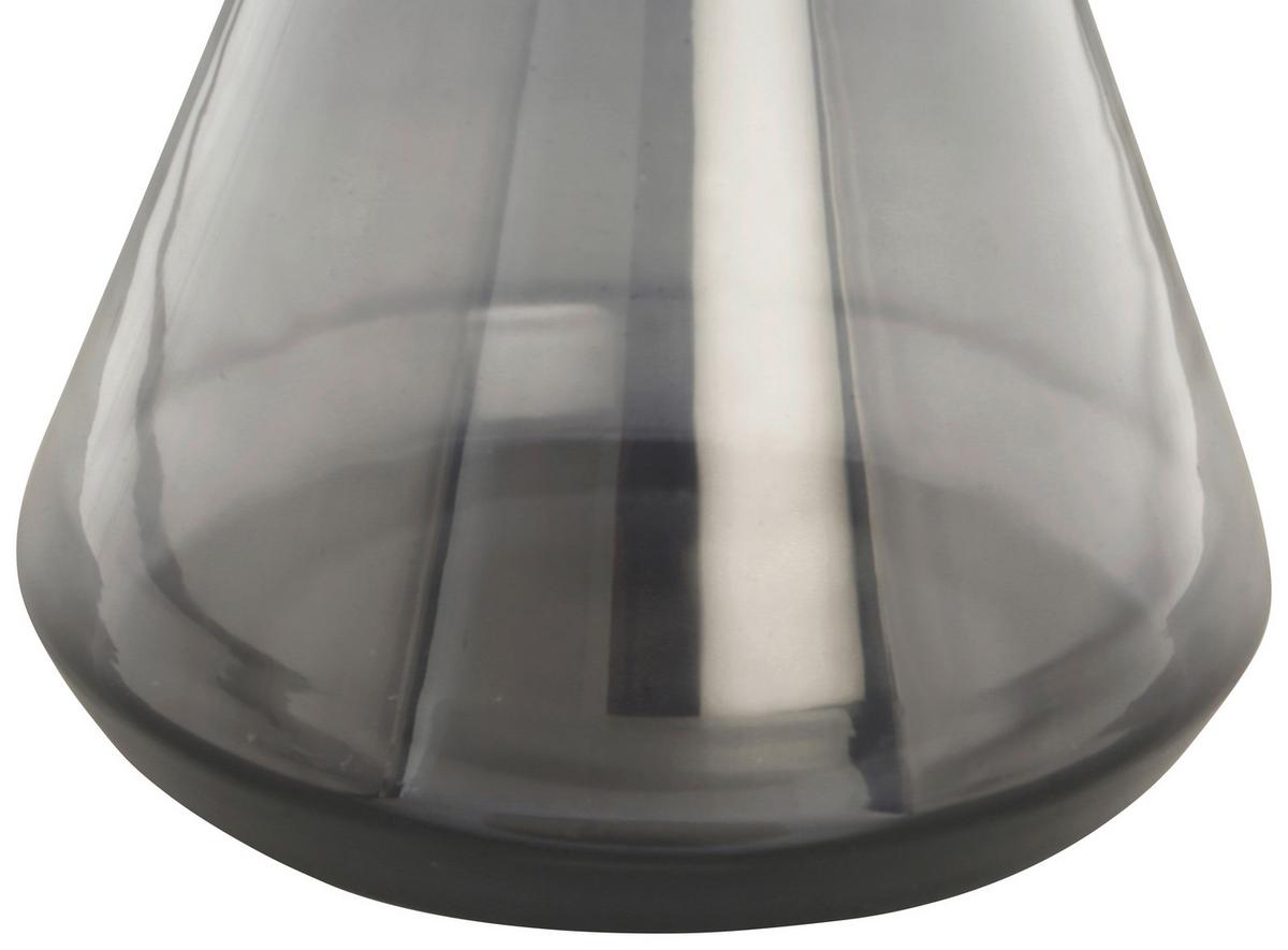 Beistelltisch  Roman 325 Grau/Goldfarben D: 41,5 cm - Goldfarben/Grau, Design, Glas/Metall (41,5/53cm) - Kayoom