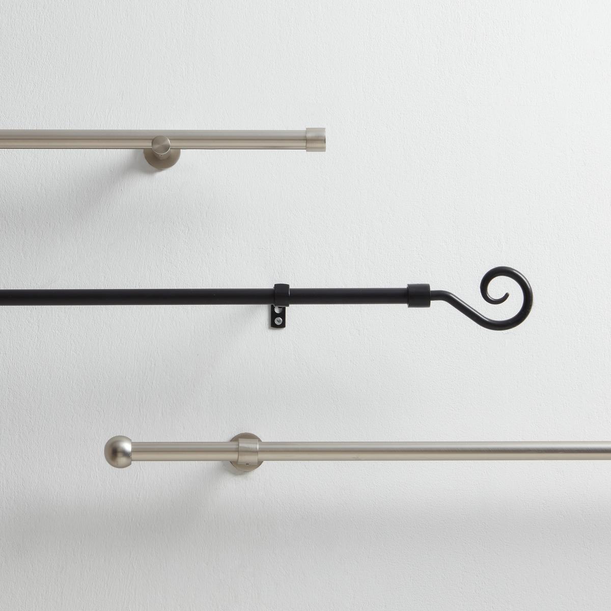 Sada tyčí na závesy Black night, 130-240cm - čierna, kov/plast (130-240cm) - Based