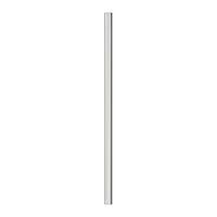 SLAMKA NA PITIE JESSY - priehľadné/čierna, sklo (20cm) - Premium Living