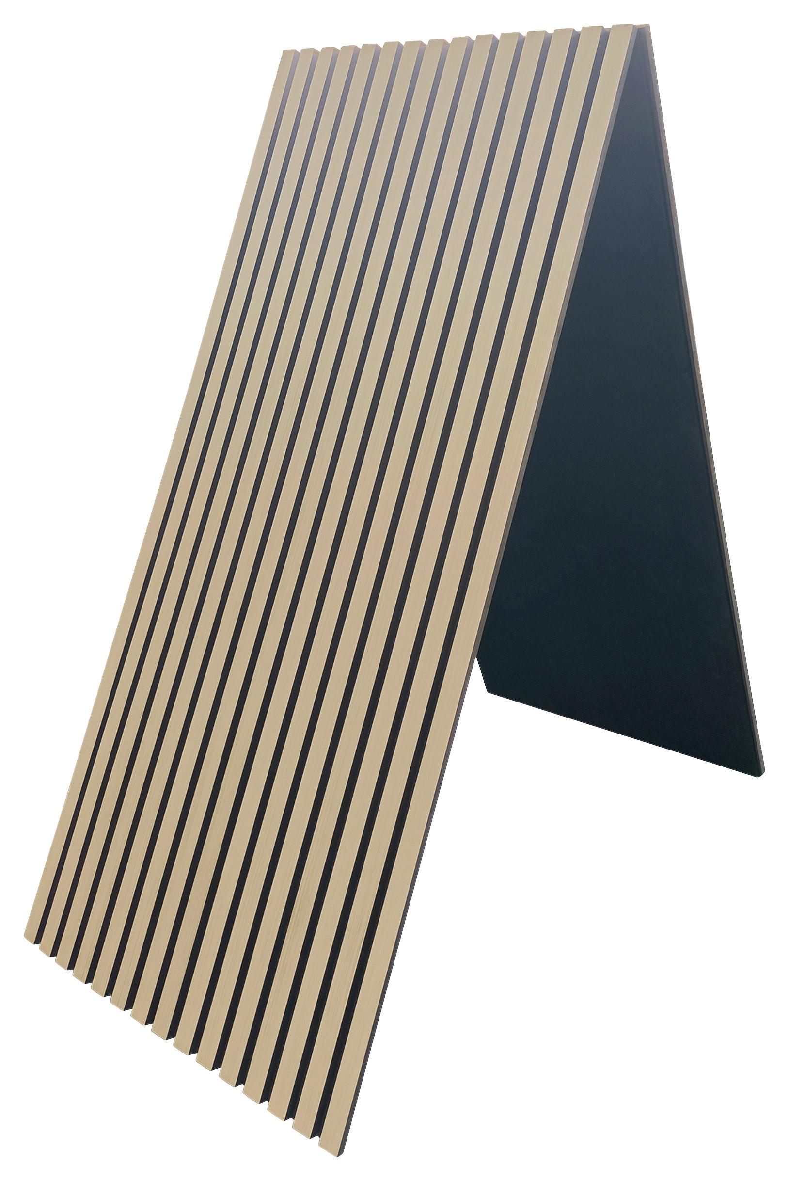Akustikpaneel Josef 2 Kaschmir B: 60 cm - Kaschmir, MODERN, Holzwerkstoff (60/2,6/260cm)