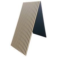 Akustikpaneel Josef 2 Kaschmir B: 60 cm - Kaschmir, MODERN, Holzwerkstoff (60/2,6/260cm)