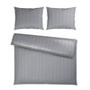 POVLEČENÍ XENIA STREIF XXL - barvy stříbra, Moderní, textil (200/220cm) - Premium Living
