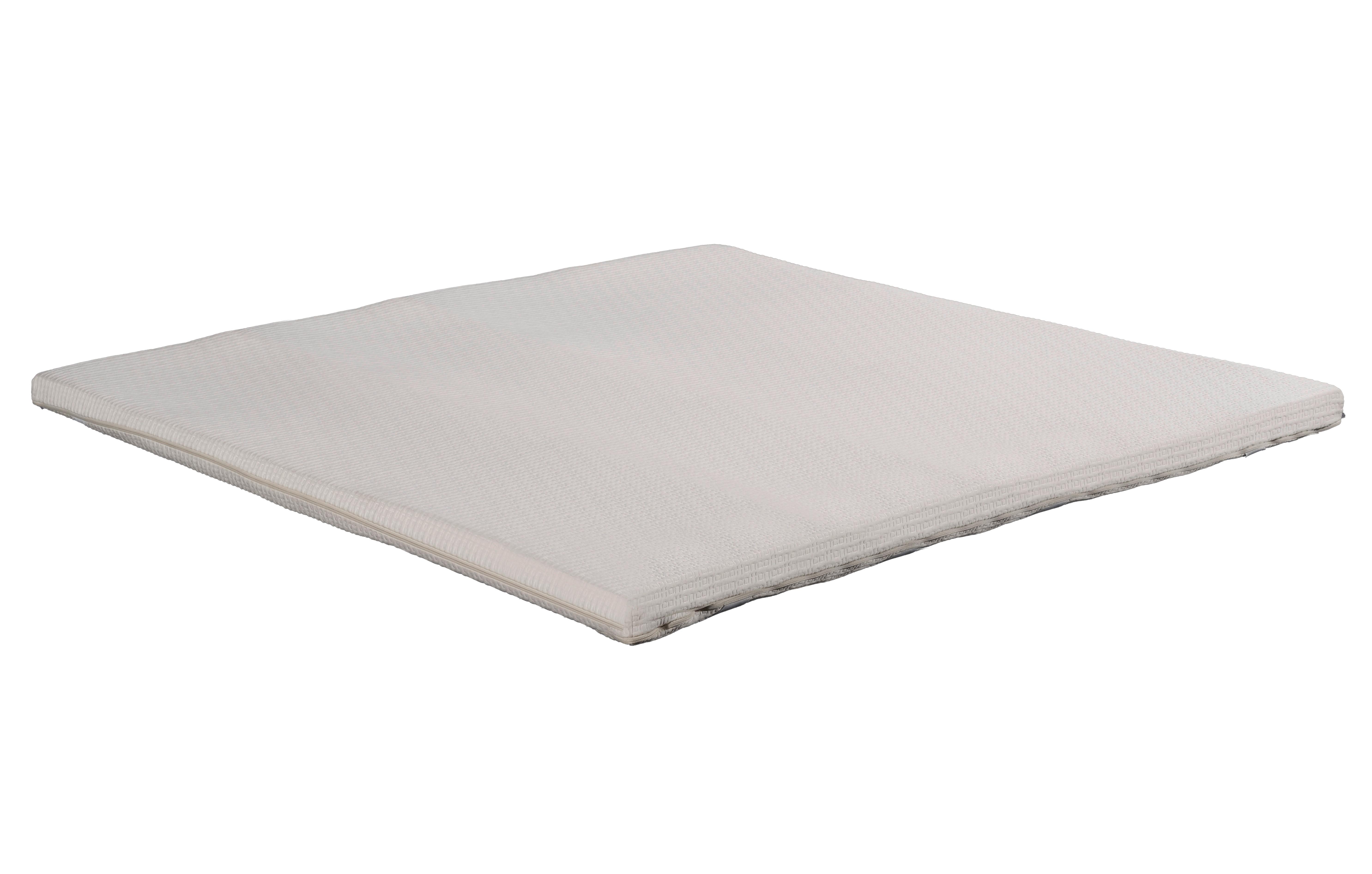 Topper Pure 140x200 Cm Latexkern - Creme, Basics, Textil (140/200cm) - Livetastic