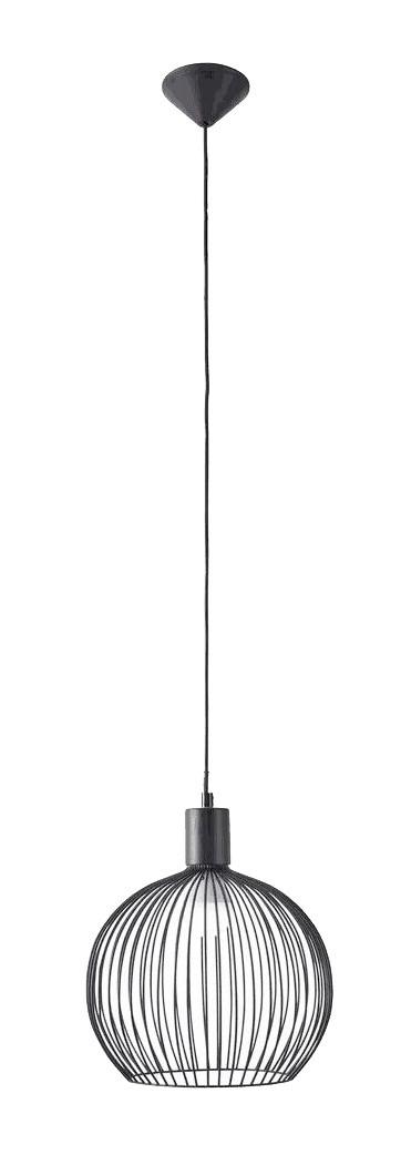 ZÁVESNÉ SVIETIDLO JESSE - čierna, Modern, kov (30/120cm) - Mömax