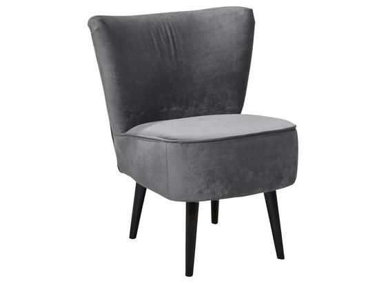 Sessel Lord B: ca. 65 cm Grau - Schwarz/Grau, Trend, Holzwerkstoff/Textil (65/89/70cm) - Carryhome Sessel Lord B: ca. 65 cm Grau - Schwarz/Grau, Trend, Holzwerkstoff/Textil (65/89/70cm) - Carryhome