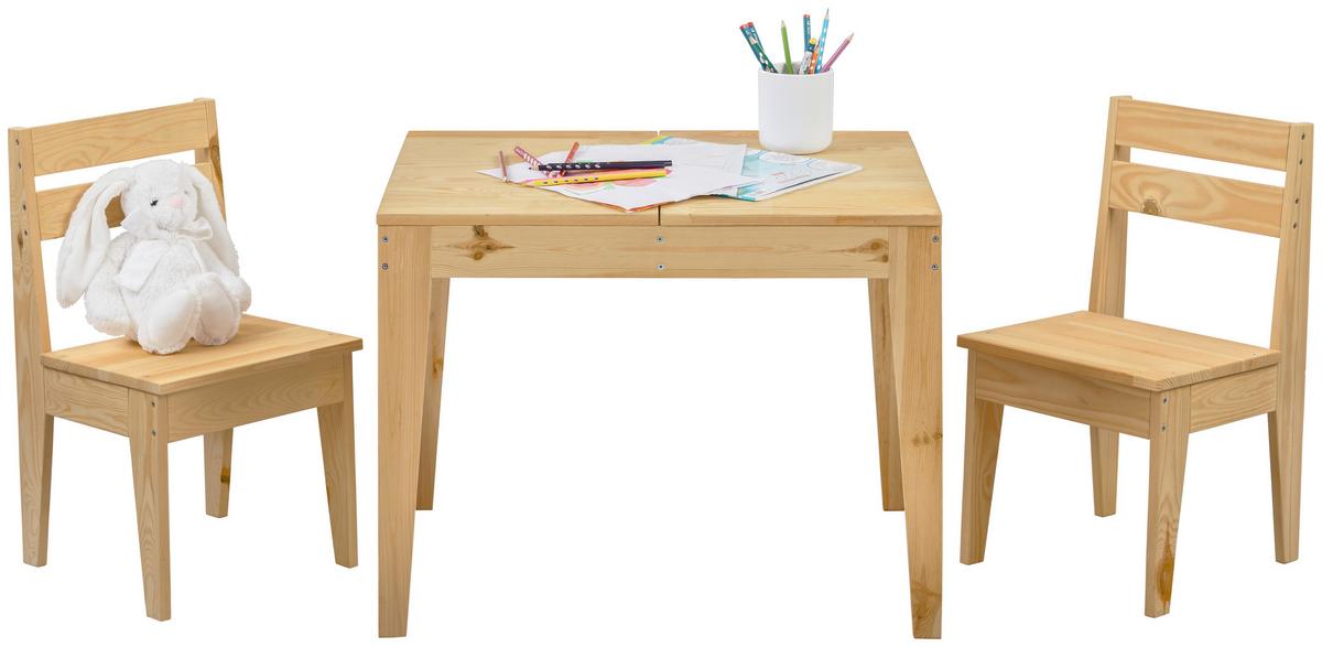 DETSKÁ SEDACIA ZOSTAVA SVEN - farba borovice, Konventionell, drevo (65/50/50cm)