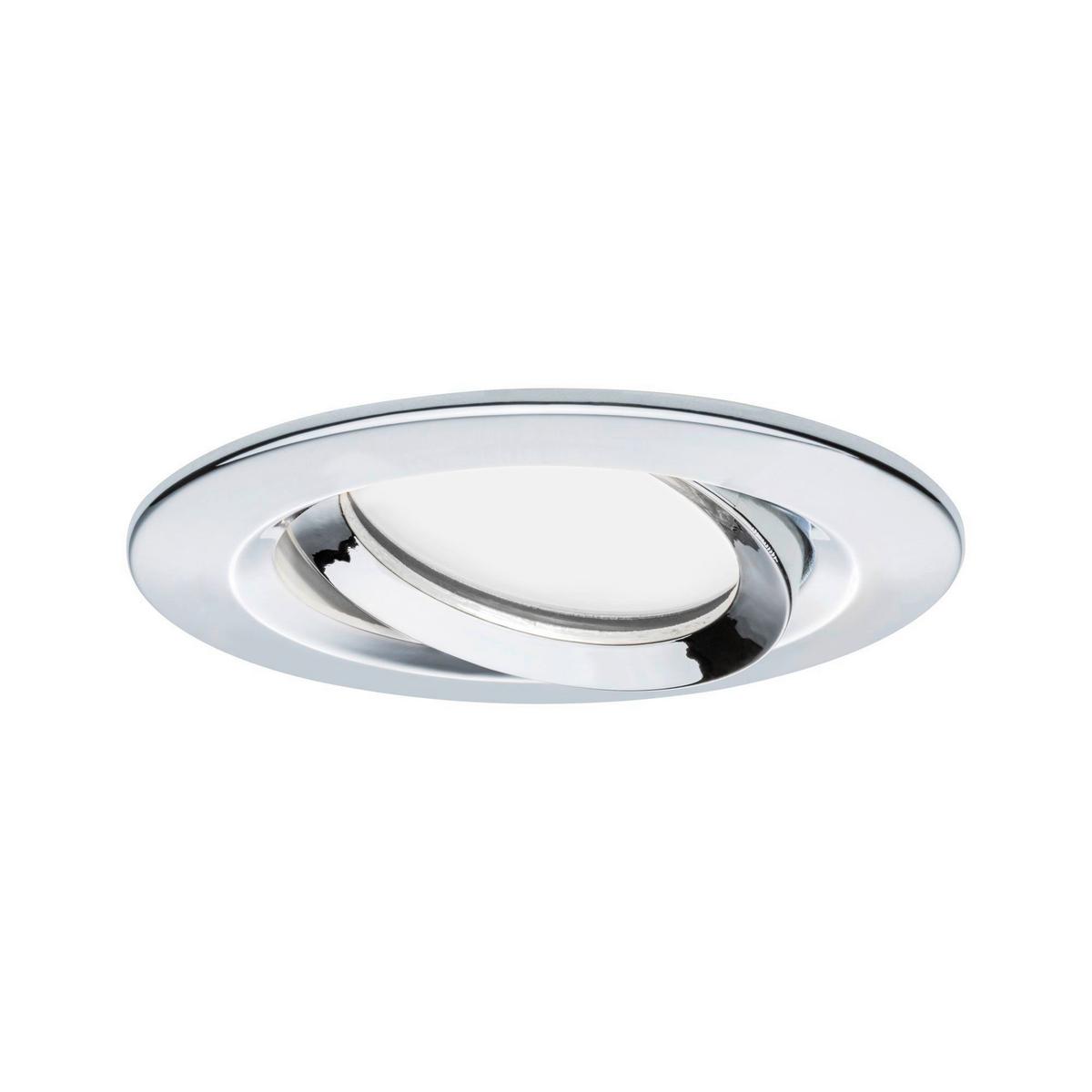 Deckenleuchte 3er-Set Ø 8,4 cm, dimmbar, Rund - Design (8,4cm) - Paulmann