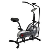 Heimtrainer mit Transportrollen + Kalorienverbrauchanzeige - Schwarz, KONVENTIONELL, Kunststoff/Metall (111/61/136cm)