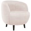 Sessel Looks Xiv - Creme/Schwarz, Design, Textil (72/72/76cm) - LOOKS by W.Joop