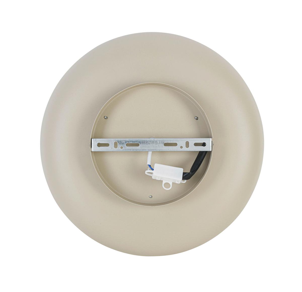 STROPNÉ LED SVIETIDLO MIKE - piesková/biela, Modern, kov/plast (35/11cm) - Mömax