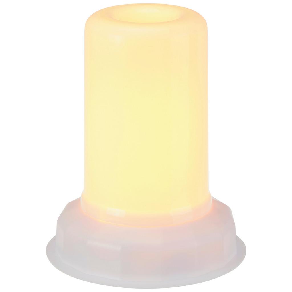 LED-Dekoleuchte mit Flackerfunktion