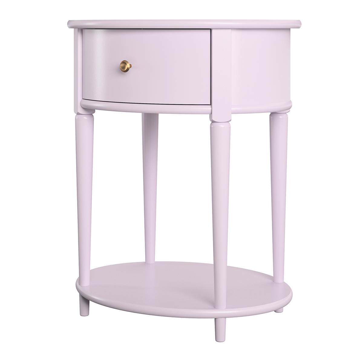 Beistelltisch Aurora Lila B: 55 cm - Lila, Design, Holzwerkstoff (55/45/66cm) - MID.YOU