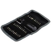 Bitset Mikrobitsatz 32-tlg. Tasche Schnellwechsler - Silberfarben, KONVENTIONELL, Metall