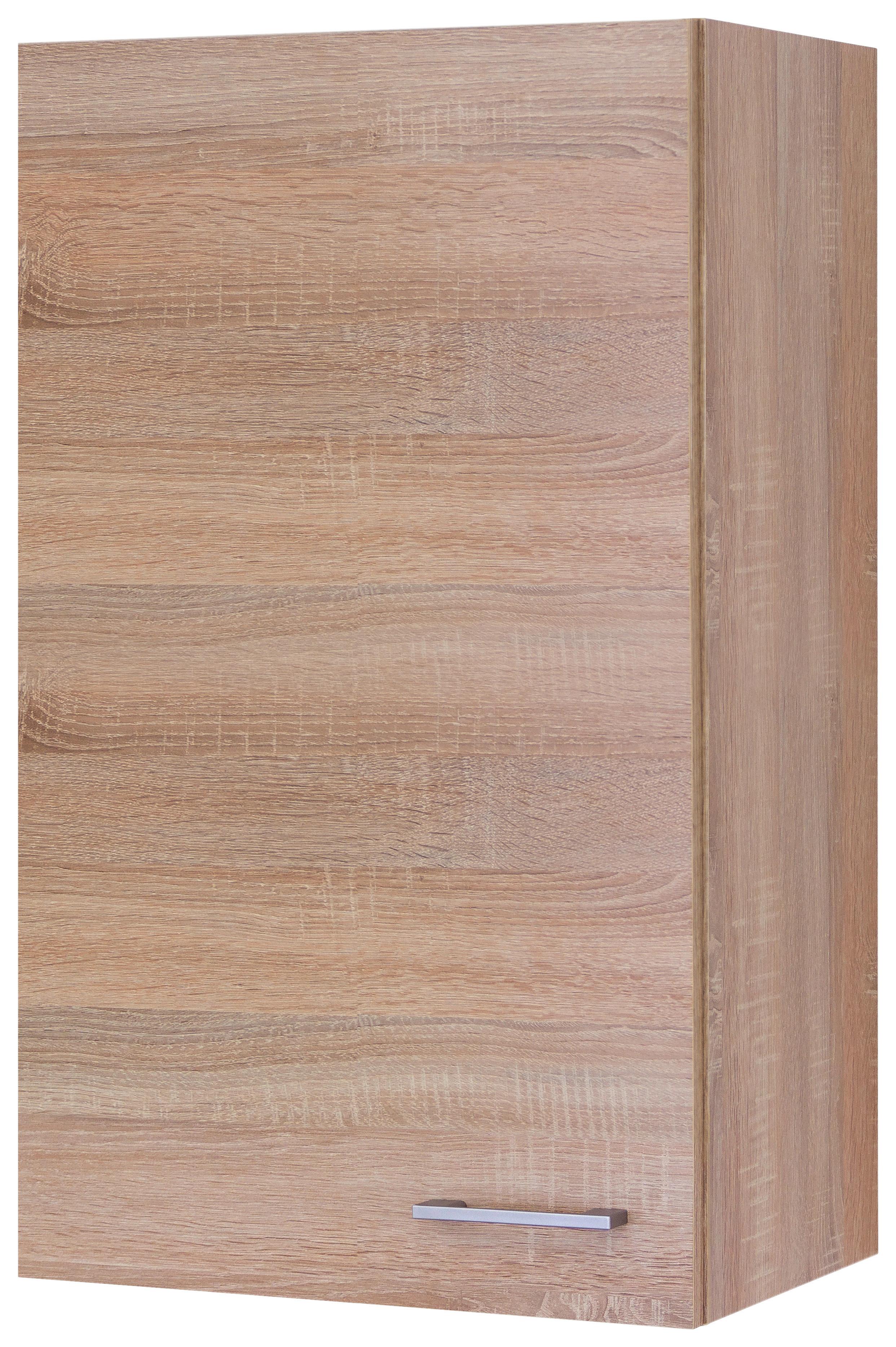 HORNÁ KUCHYNSKÁ SKRINKA SAMOA  H 50-89 - biela/dub sonoma, Konventionell, kompozitné drevo/plast (50/89/32cm)