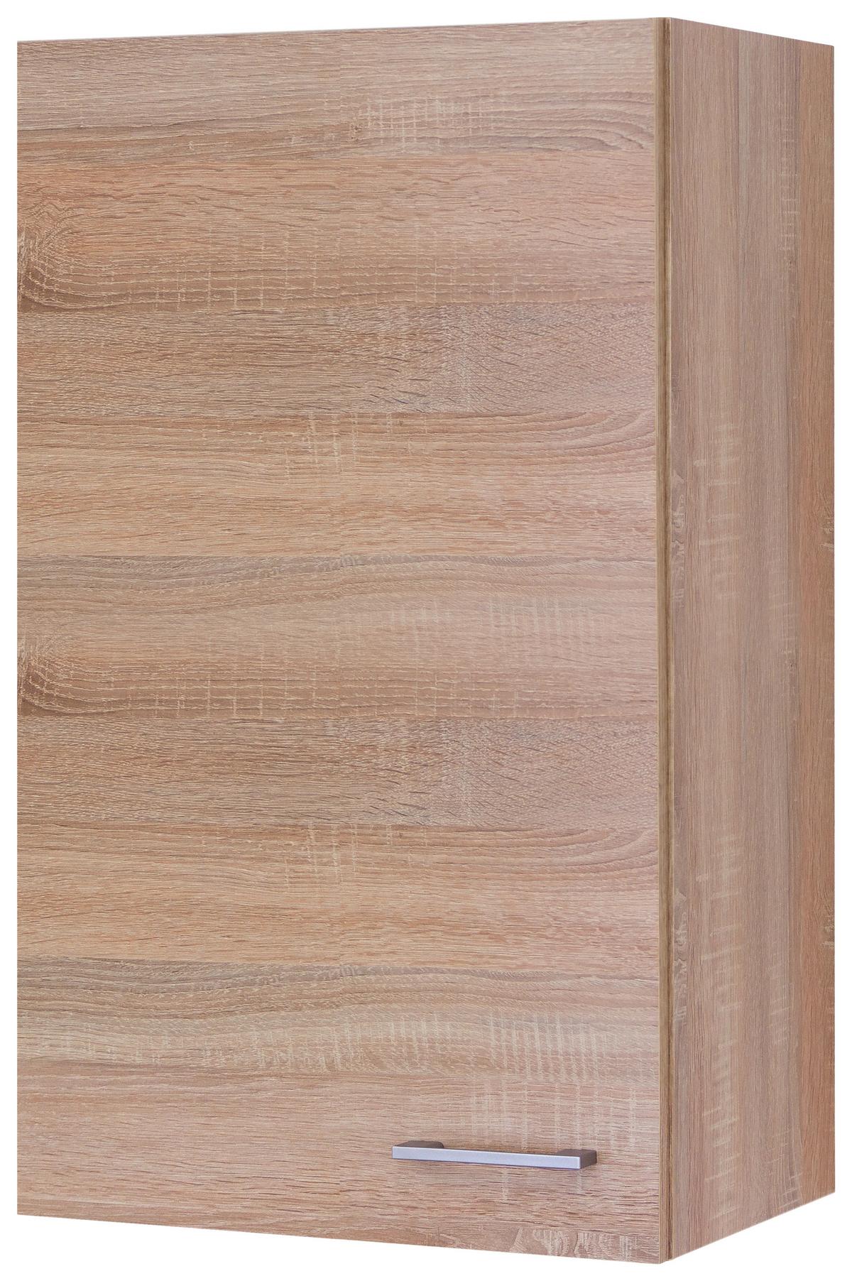 KUCHYŇSKÁ HORNÍ SKŘÍŇKA SAMOA  H 50-89 - bílá/Sonoma dub, Konvenční, kompozitní dřevo/plast (50/89/32cm)