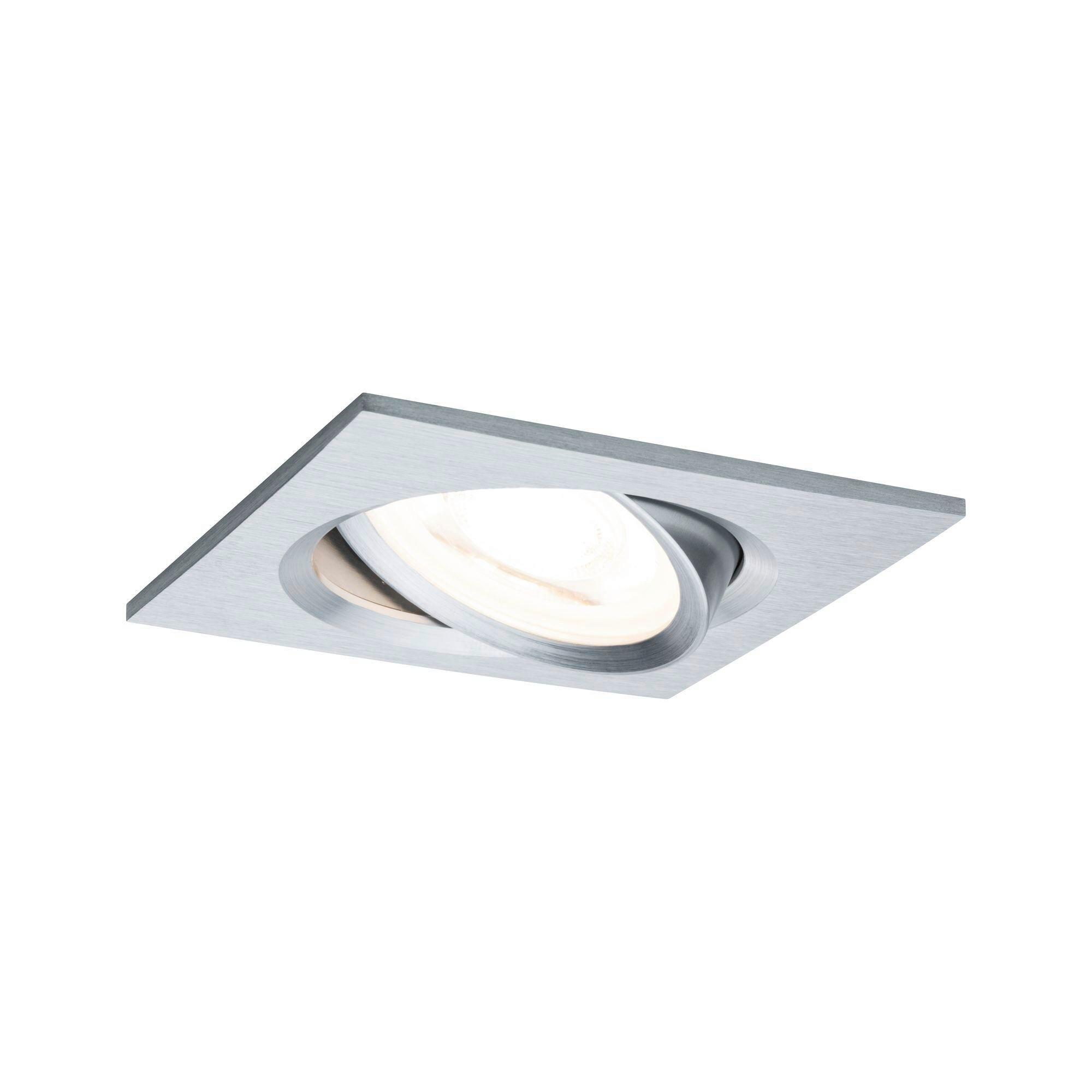 Deckenleuchte B: 8,4 Cm, Dimmbar, Rechteckig - Basics (8,4/8,4cm) - Paulmann