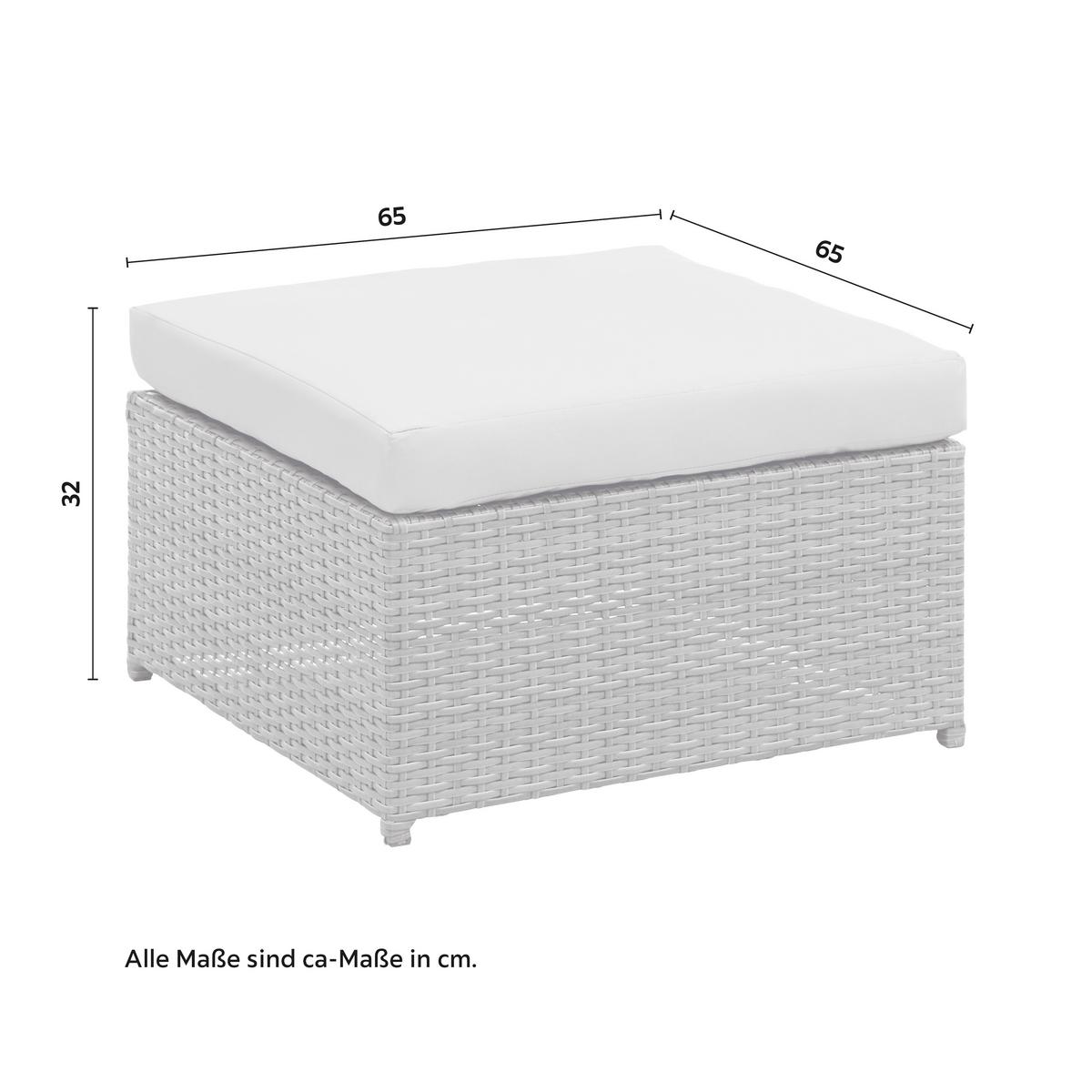 TERASOVÁ SEDACÍ SOUPRAVA CORUNA - světle šedá/tmavě šedá, Moderní, kov/textil - Modern Living