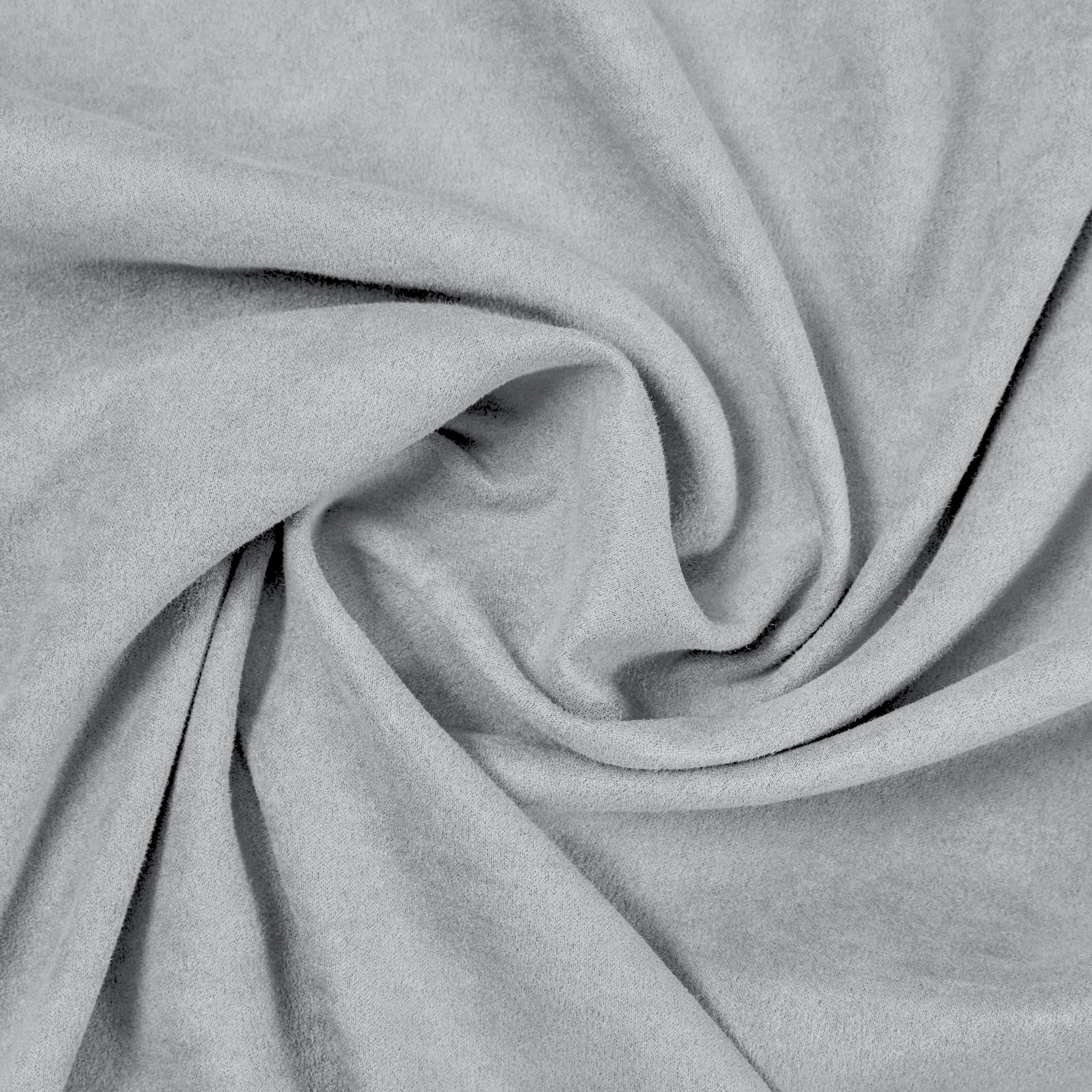 ZÁVĚS S OČKY Velours, 140/245cm, šedá - šedá, Konvenční, textil (140/245cm) - Modern Living