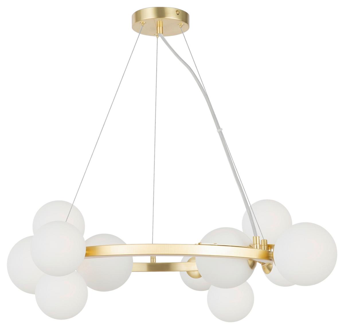 Pendelleuchte Dallas - Goldfarben, Basics, Glas (25/137/67cm) - MAYTONI
