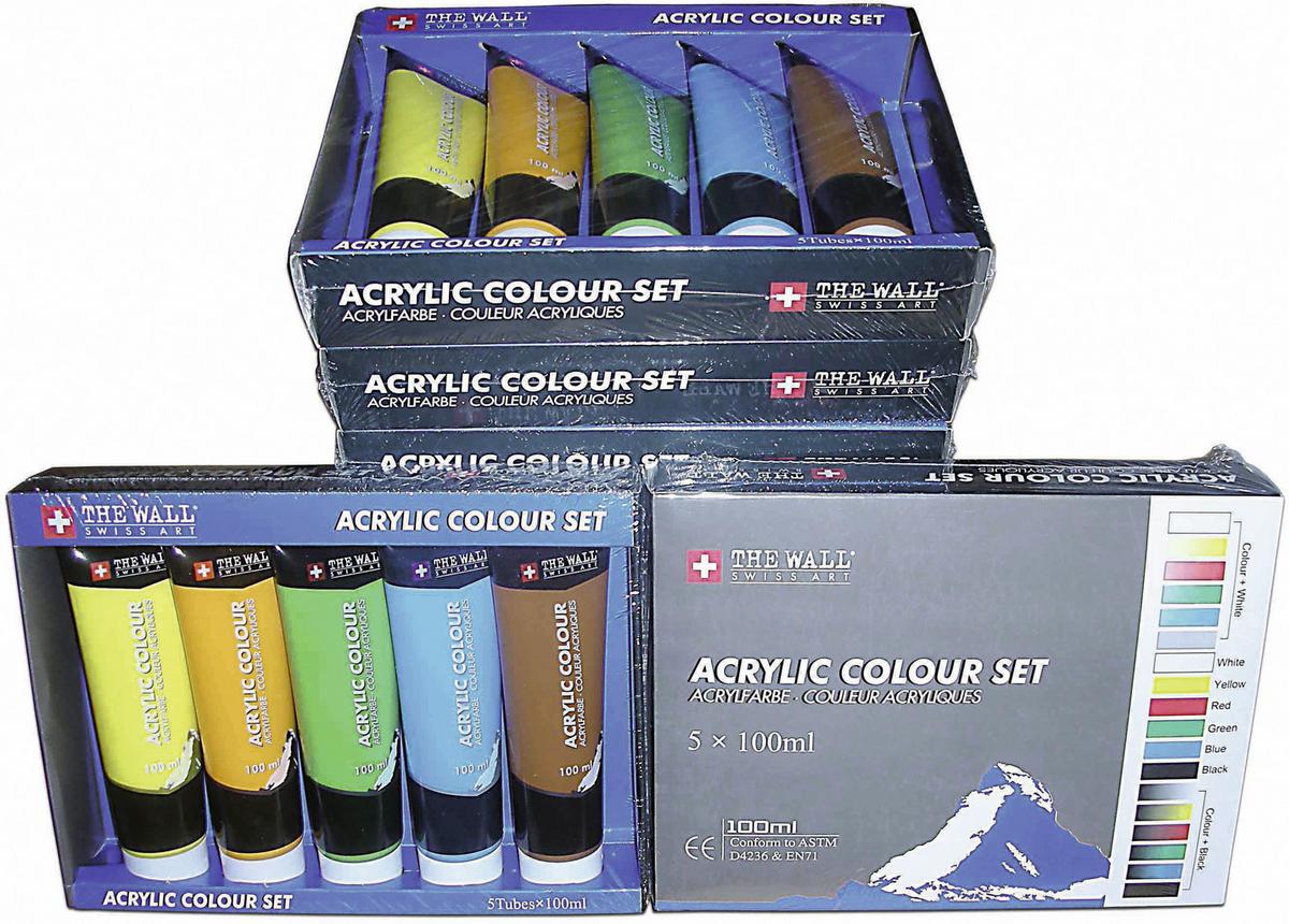 AKRYLOVÁ BARVA JASMIN - oranžová/modrá - Modern Living