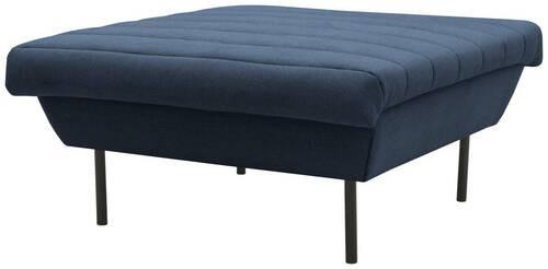 Hocker Looks Ix - Blau/Schwarz, Design, Textil (90/45/105cm) - LOOKS by W.Joop