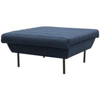 Hocker Looks Ix - Blau/Schwarz, Design, Textil (90/45/105cm) - LOOKS by W.Joop