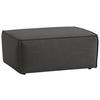Polsterhocker Dice B: 102 Cm Anthrazit - Anthrazit/Schwarz, MODERN, Textil (102/44/77cm) - MID.YOU