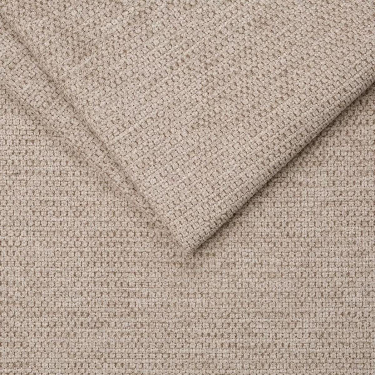 Rohová sedačka HANNA, oboustranná, béžová - černá/barvy chromu, Design, kompozitní dřevo/textil (327/213cm) - P & B