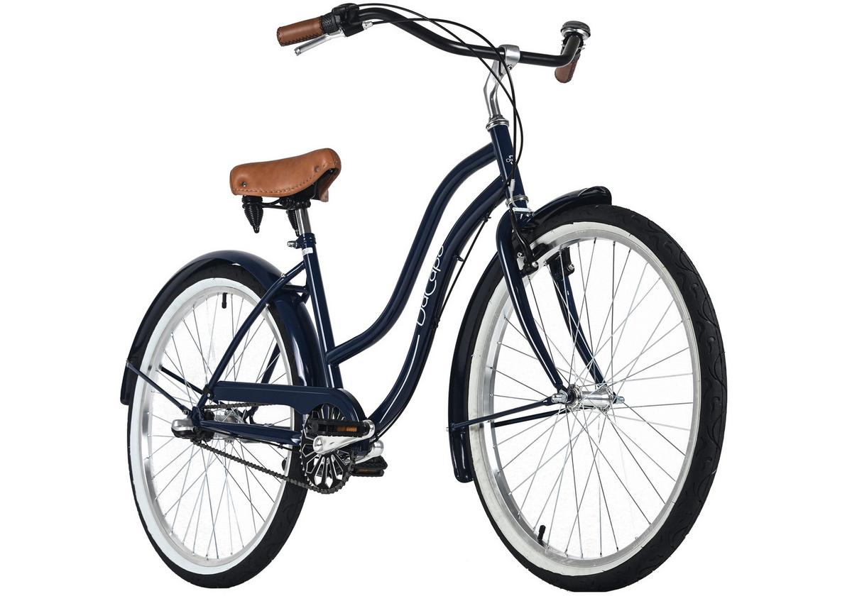 Beachcruiser Damen 26 Zoll - Blau, LIFESTYLE, Metall (25/140/60cm)