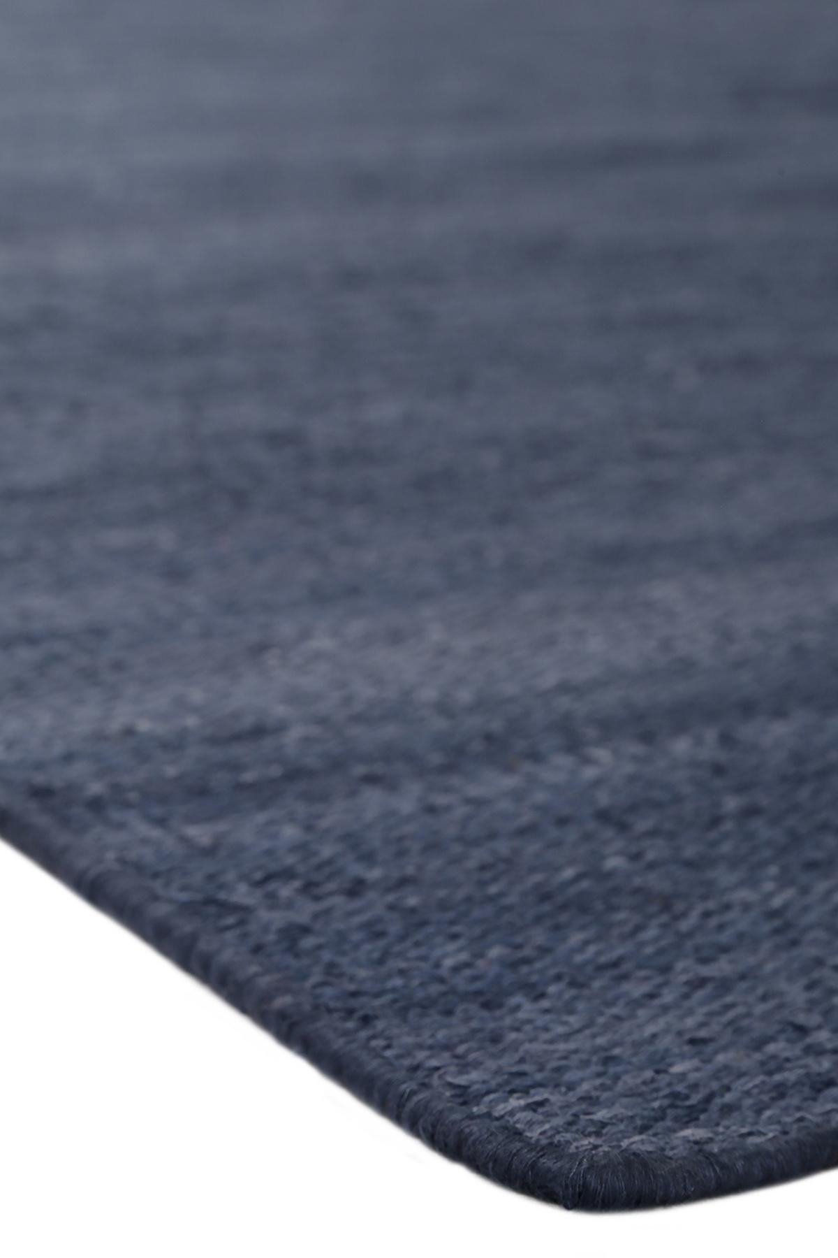 Handwebteppich Blau Baumwolle Rainbow Kelim 130x190 Cm - Dunkelblau, KONVENTIONELL, Textil (130/190cm) - Esprit