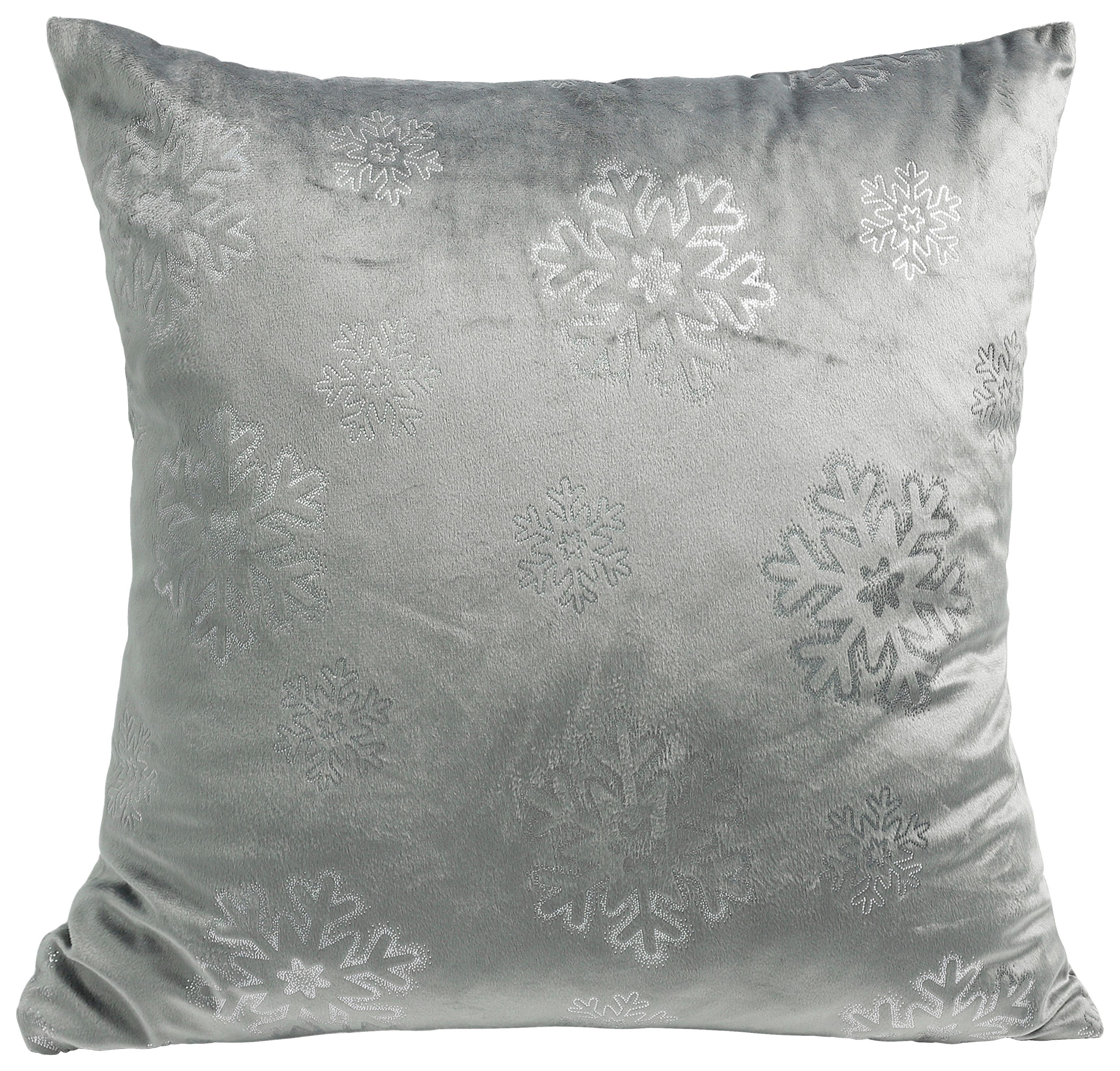 Zierkissen Magdalena - Grau, MODERN, Textil (45/45cm) - Luca Bessoni