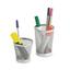 Set Kalíšků Na Tužky Mesh - barvy stříbra, Moderní, kov (7cm) - Homezone Set Kalíšků Na Tužky Mesh - barvy stříbra, Moderní, kov (7cm) - Homezone