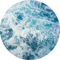 Fototapete D1-040 Ocean Twist - Multicolor, Trend (125cm)