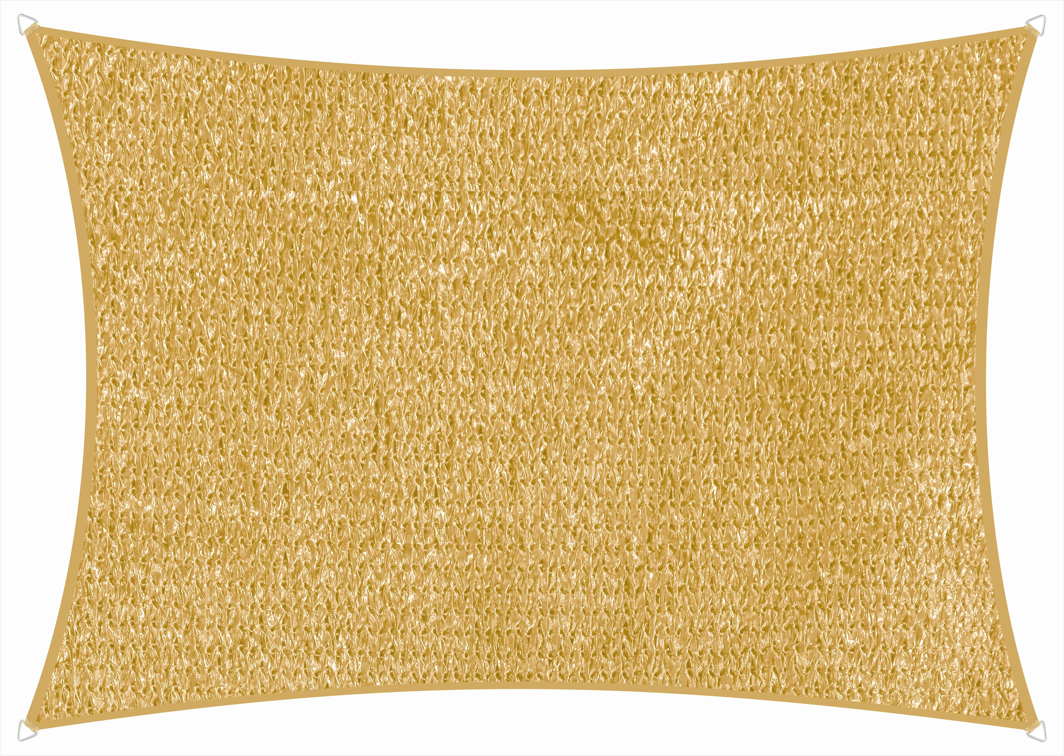Gartensonnensegel 3,6x2,5 m Naturfarben - Naturfarben, Basics, Textil (360/0,5/250cm) - Schneider