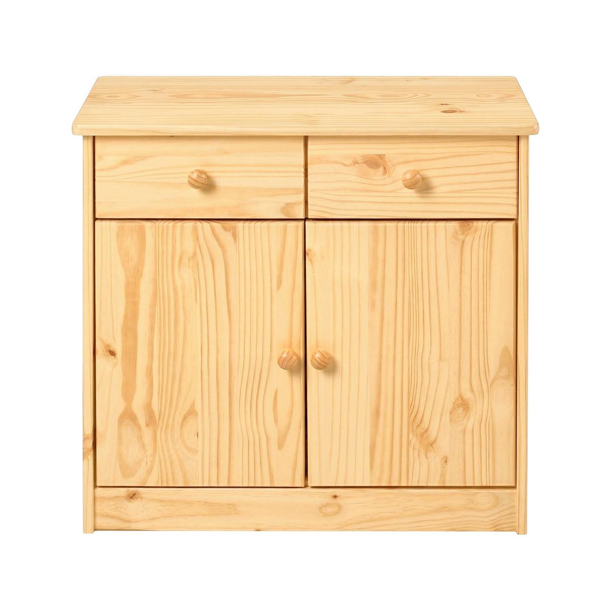 KOMMODE KOMMODE KIEFERNHOLZ 81X75 CM - Naturfarben, Basics, Holz (81/75/35cm) - Livetastic