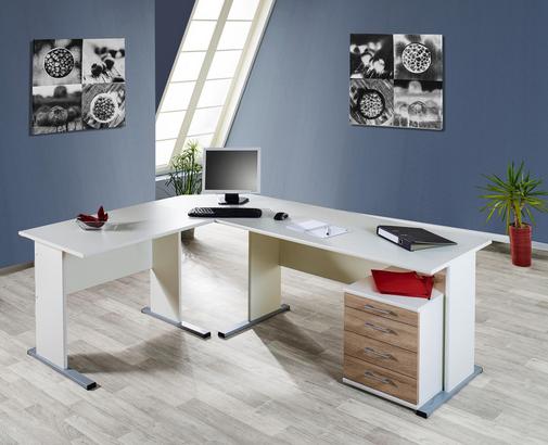 Schreibtisch B 90 cm H 74,2 cm Schreibtisch SERIE 200 in Lichtgrau